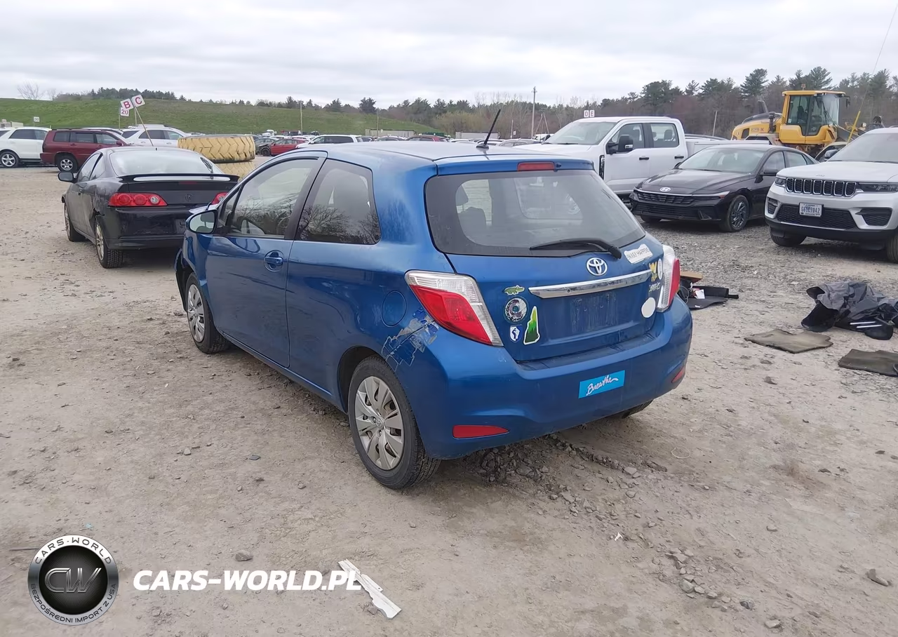2014 Toyota Yaris L (Tmc-Cbu Plant) VIN:JTDJTUD31ED593133 - 3