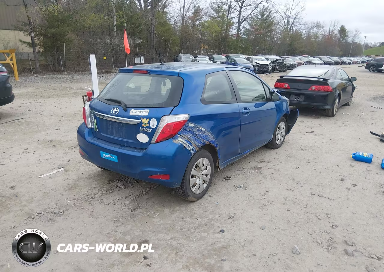 2014 Toyota Yaris L (Tmc-Cbu Plant) VIN:JTDJTUD31ED593133 - 4