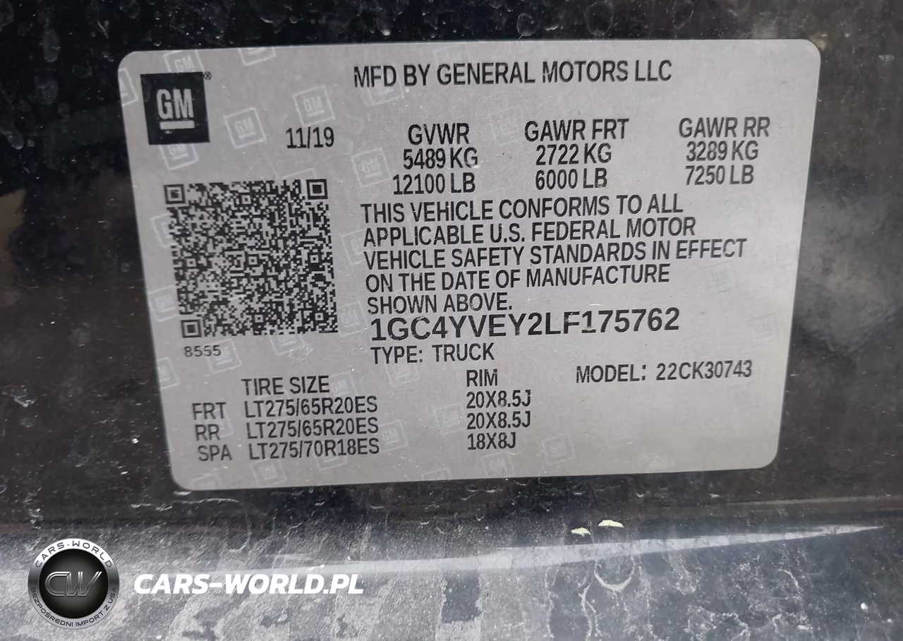 2020 Chevrolet Silverado 3500Hd 4Wd Standard Bed High Country VIN:1GC4YVEY2LF175762 - 9