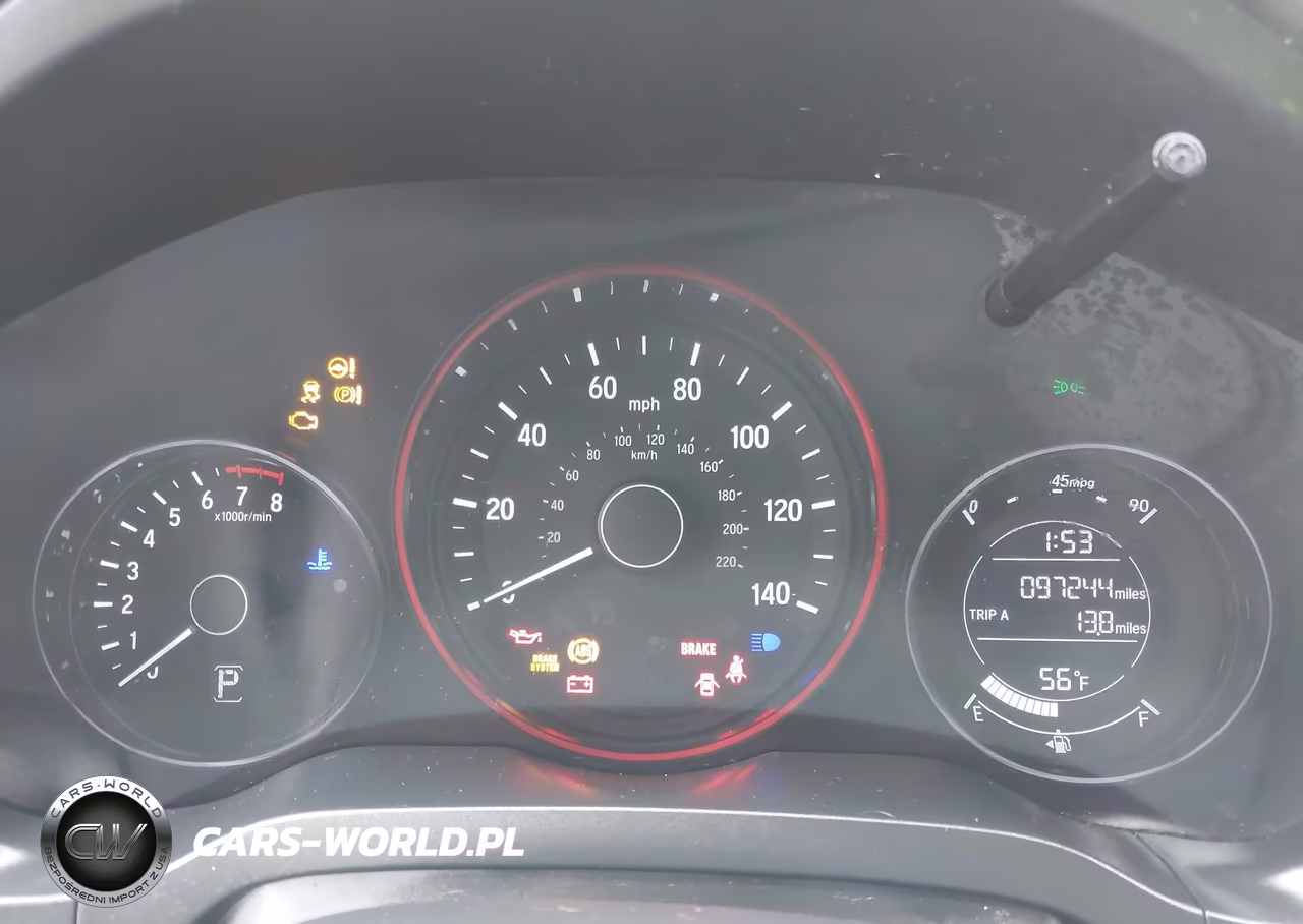 2019 Honda Hr-V Sport VIN:3CZRU6H15KG730328 - 7