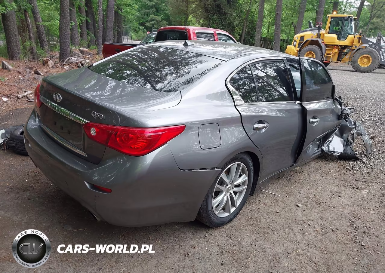 2015 Infiniti Q50 VIN:JN1BV7AR7FM414154 - 4