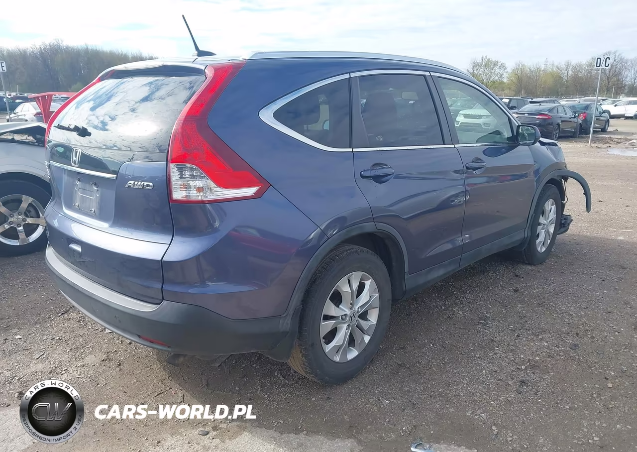 2012 Honda Cr-V Ex-L VIN:JHLRM4H74CC028524 - 4