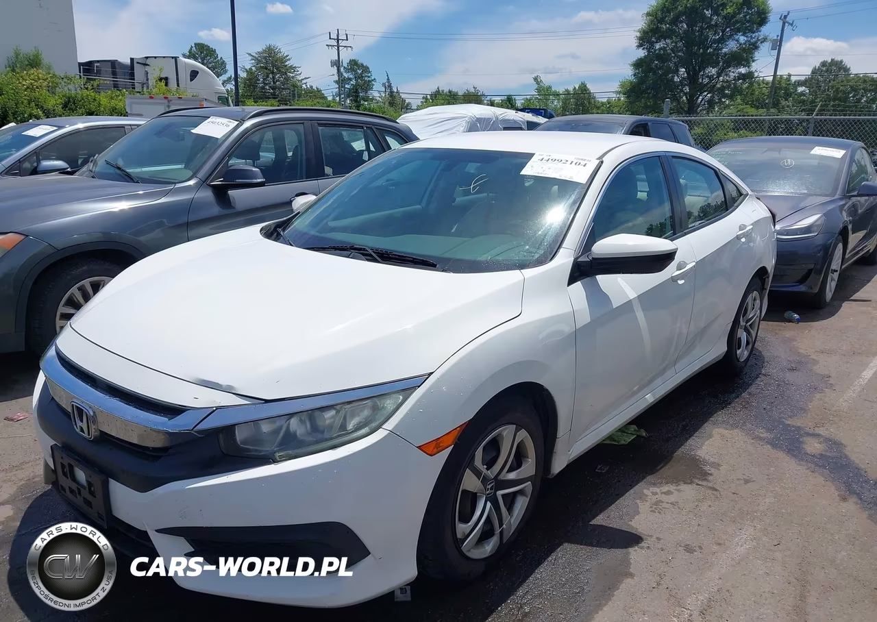 2016 Honda Civic Lx VIN:19XFC2F57GE083511 - 2