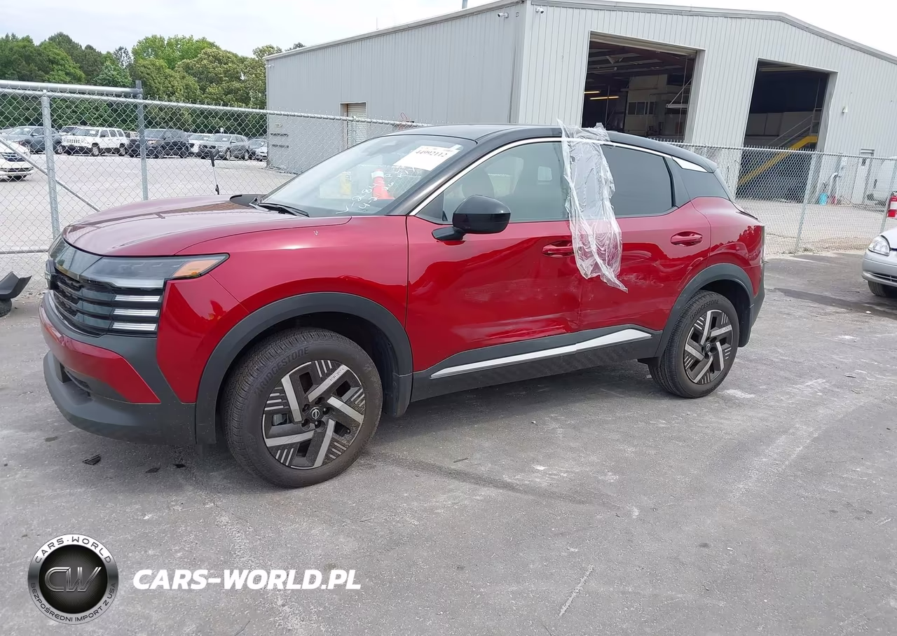 2025 Nissan Kicks Sv Fwd VIN:3N8AP6CA9SL412841 - 2