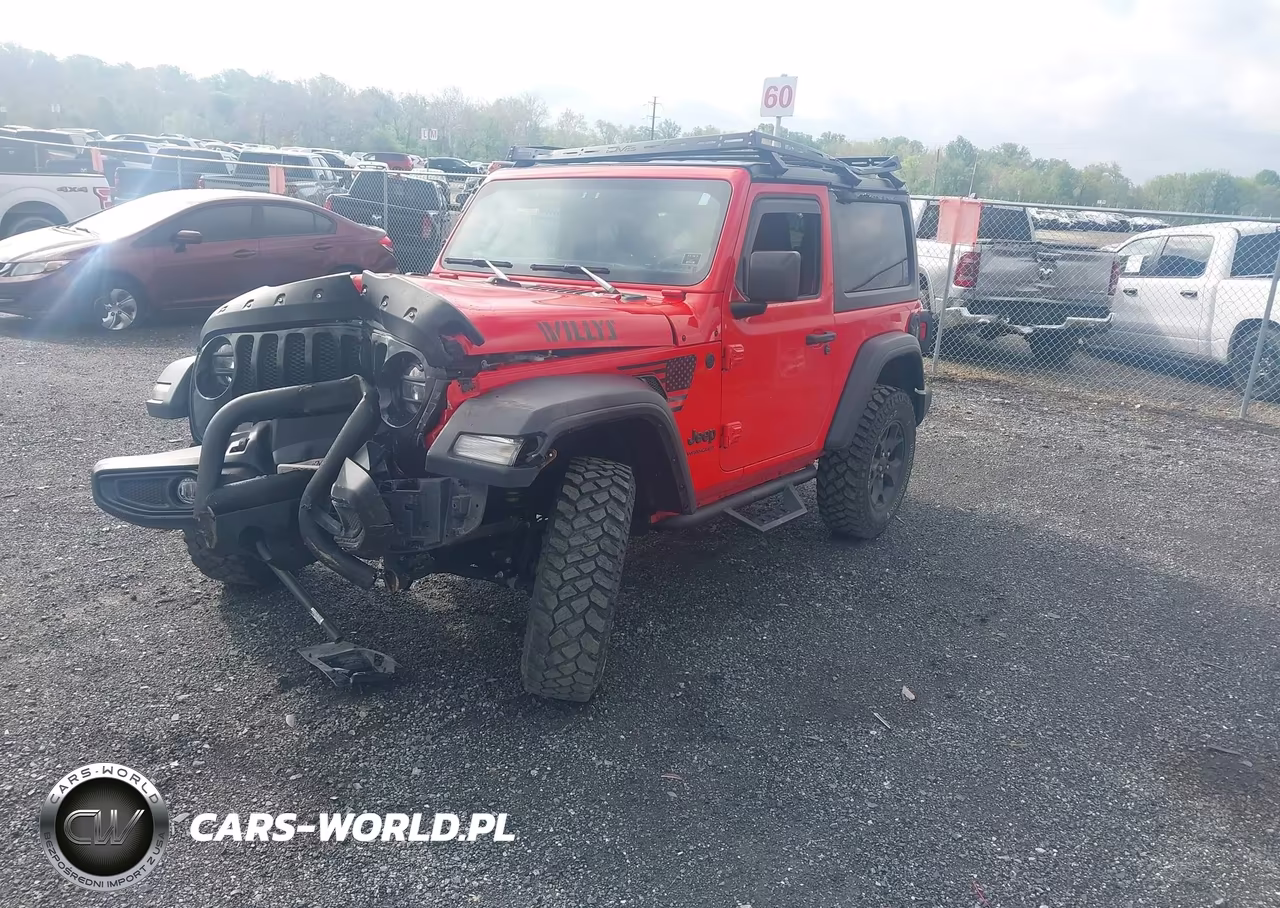 2022 Jeep Wrangler Willys 4X4 VIN:1C4GJXAG1NW202057 - 2