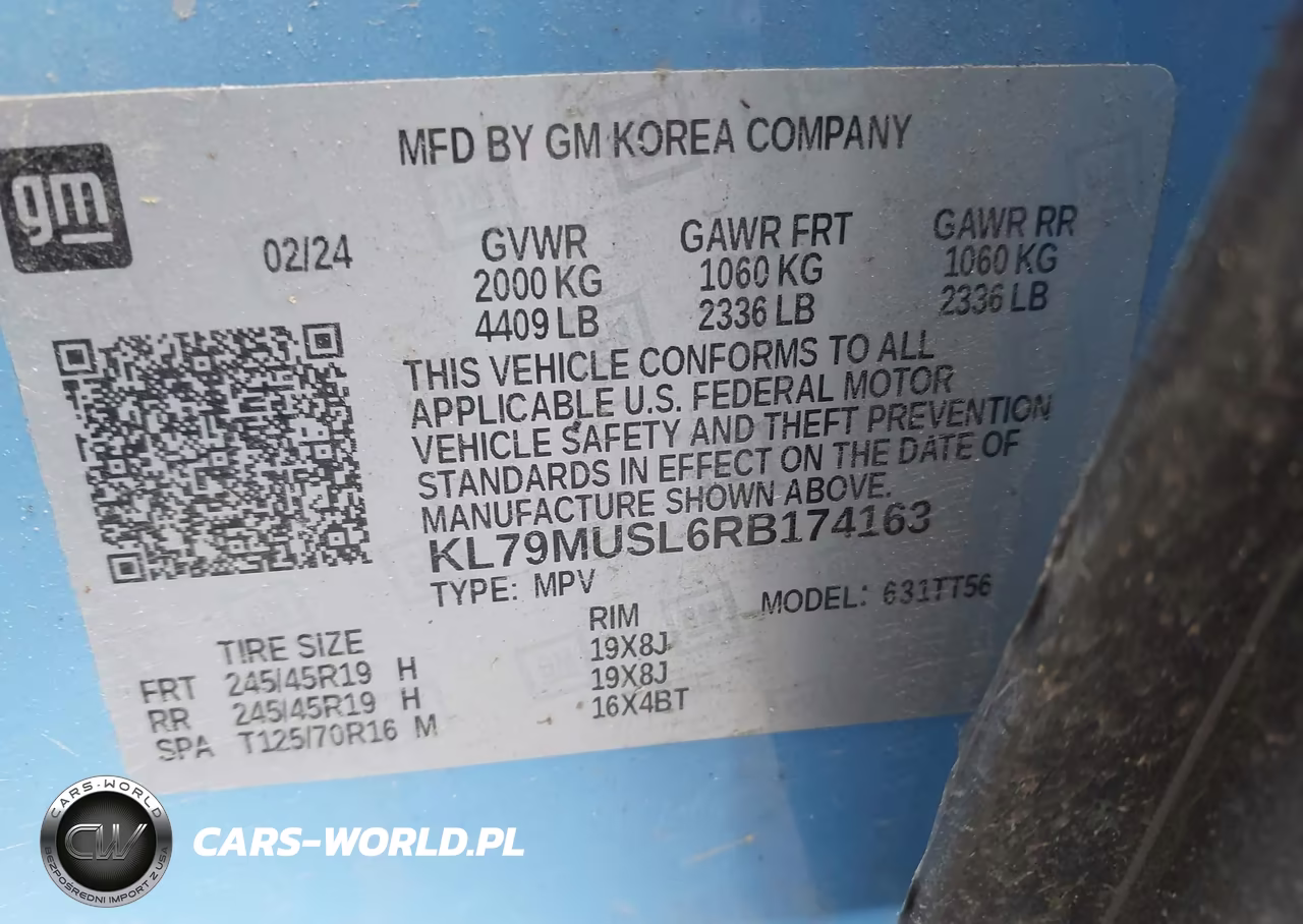 2024 Chevrolet Trailblazer Awd Rs VIN:KL79MUSL6RB174163 - 9