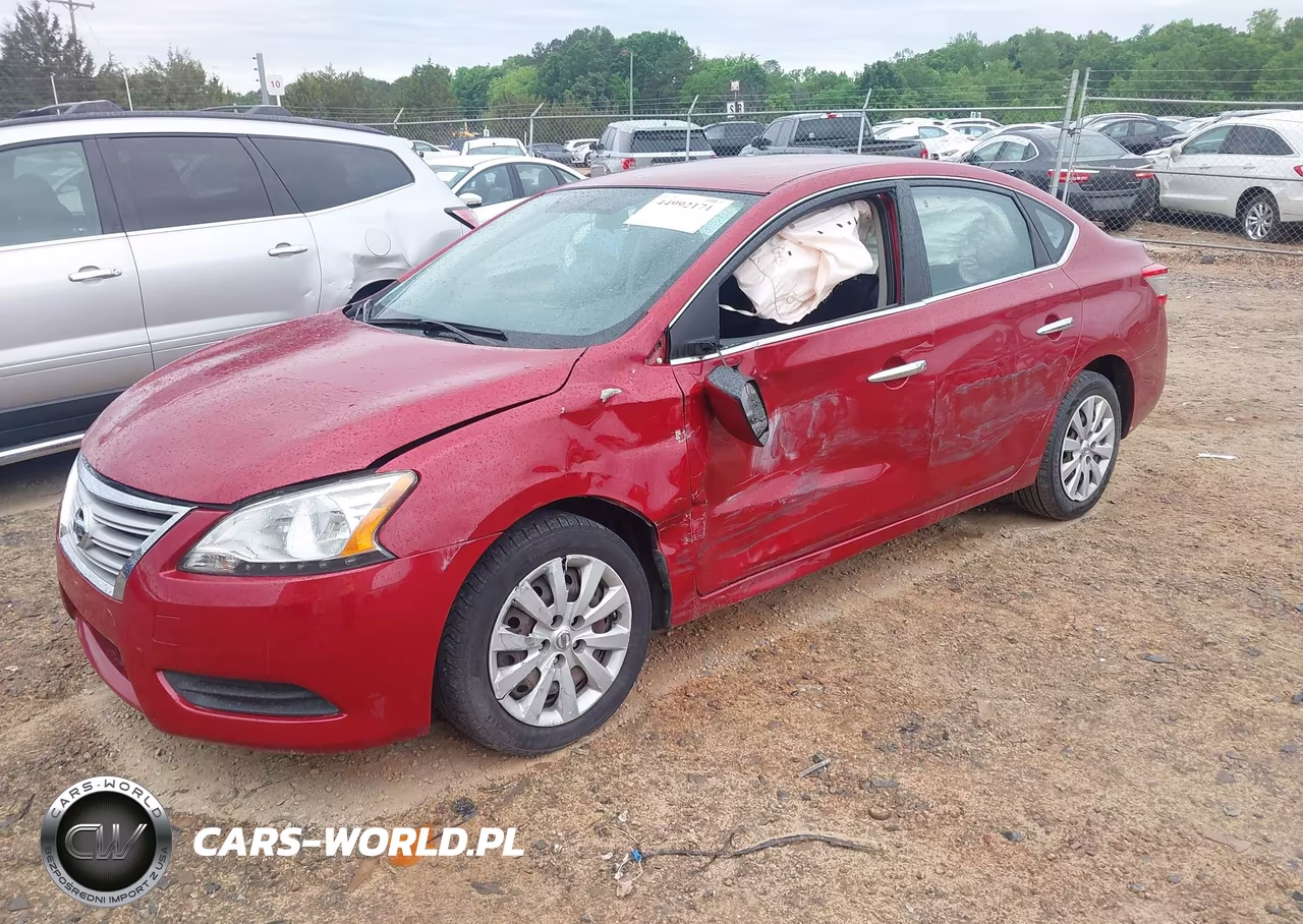 2014 Nissan Sentra S VIN:3N1AB7AP4EL619359 - 2