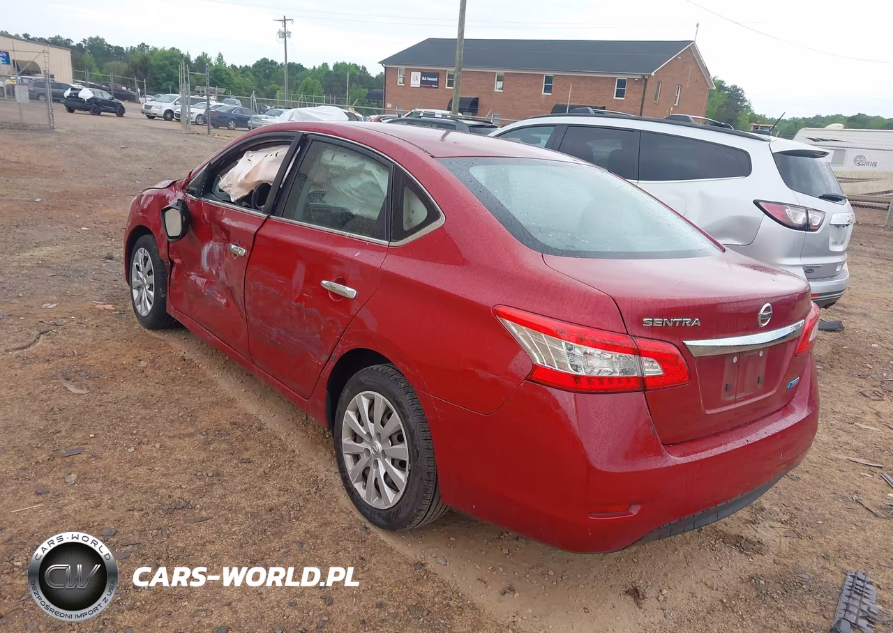 2014 Nissan Sentra S VIN:3N1AB7AP4EL619359 - 3