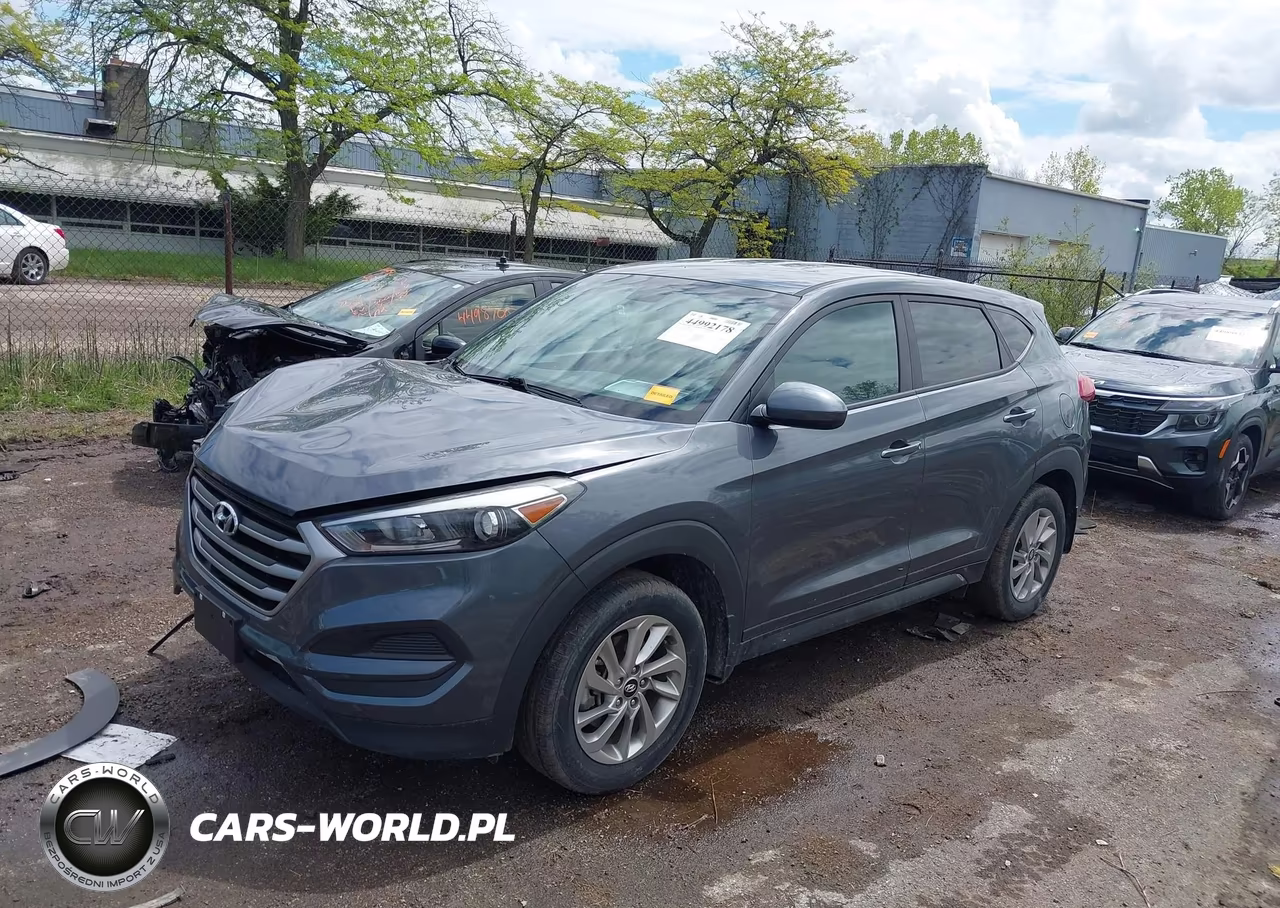 2017 Hyundai Tucson Se VIN:KM8J23A42HU409912 - 2