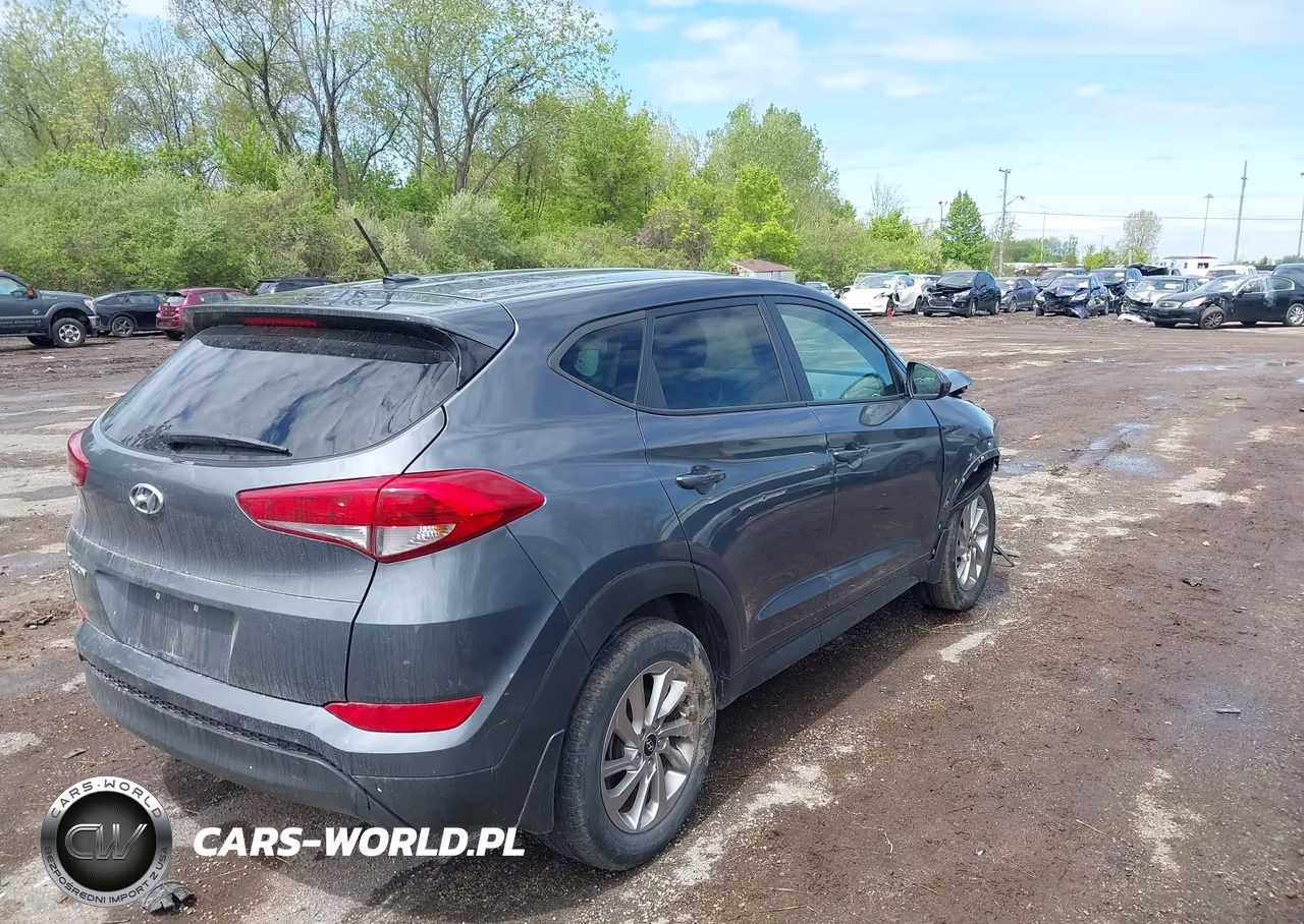 2017 Hyundai Tucson Se VIN:KM8J23A42HU409912 - 4