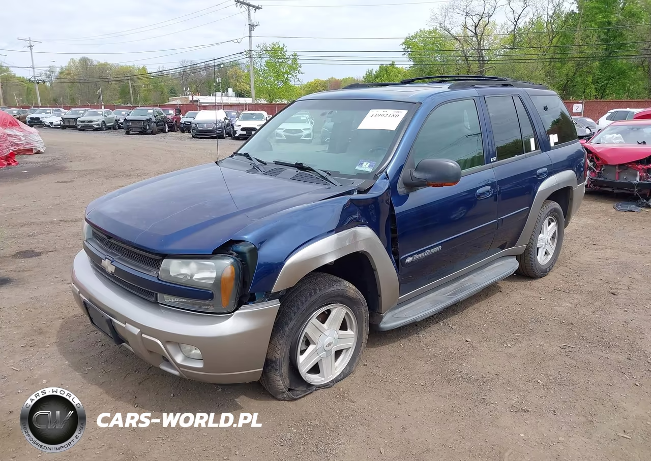 2002 Chevrolet Trailblazer Ltz VIN:1GNDT13S422250643 - 2