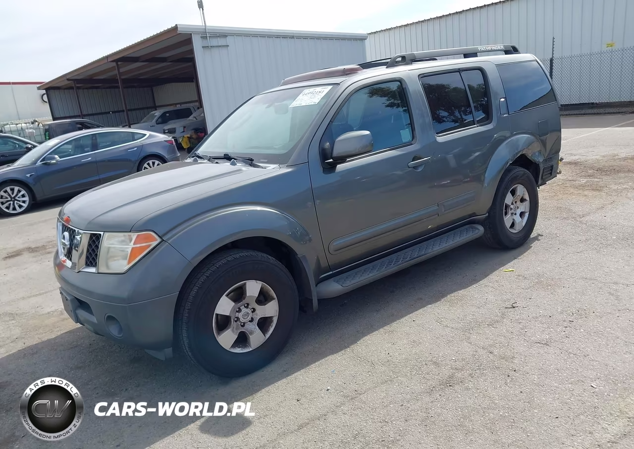 2007 Nissan Pathfinder Se VIN:5N1AR18U37C624175 - 2