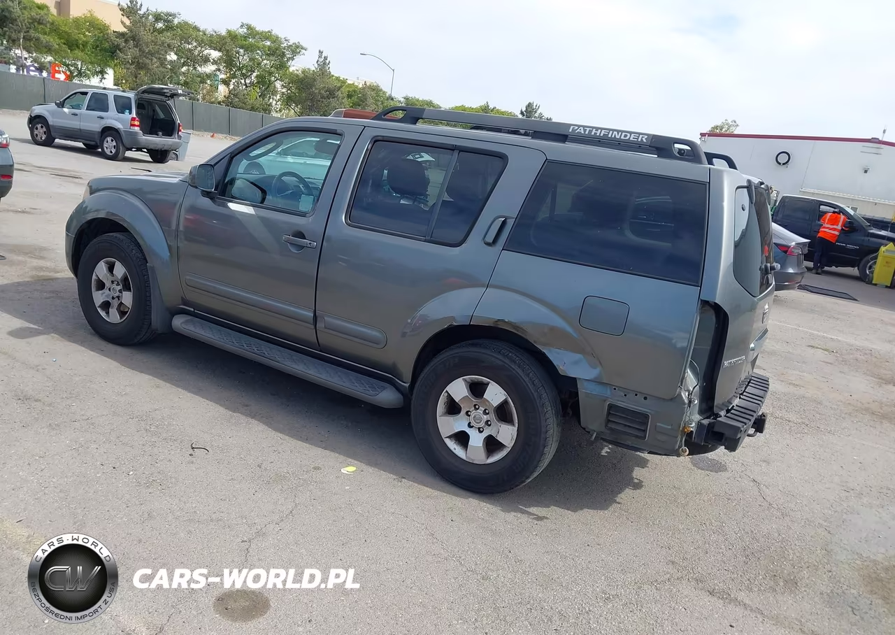 2007 Nissan Pathfinder Se VIN:5N1AR18U37C624175 - 3