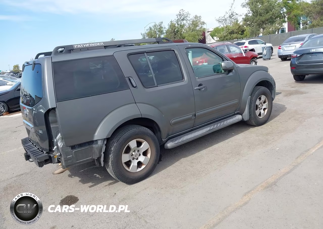 2007 Nissan Pathfinder Se VIN:5N1AR18U37C624175 - 4