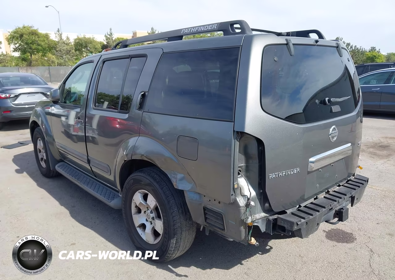 2007 Nissan Pathfinder Se VIN:5N1AR18U37C624175 - 6