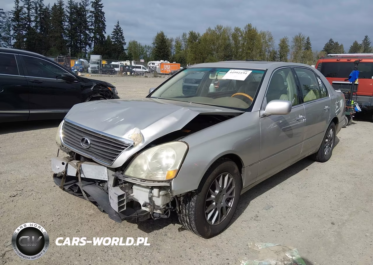 2002 Lexus Ls 430 VIN:JTHBN30F520072507 - 2