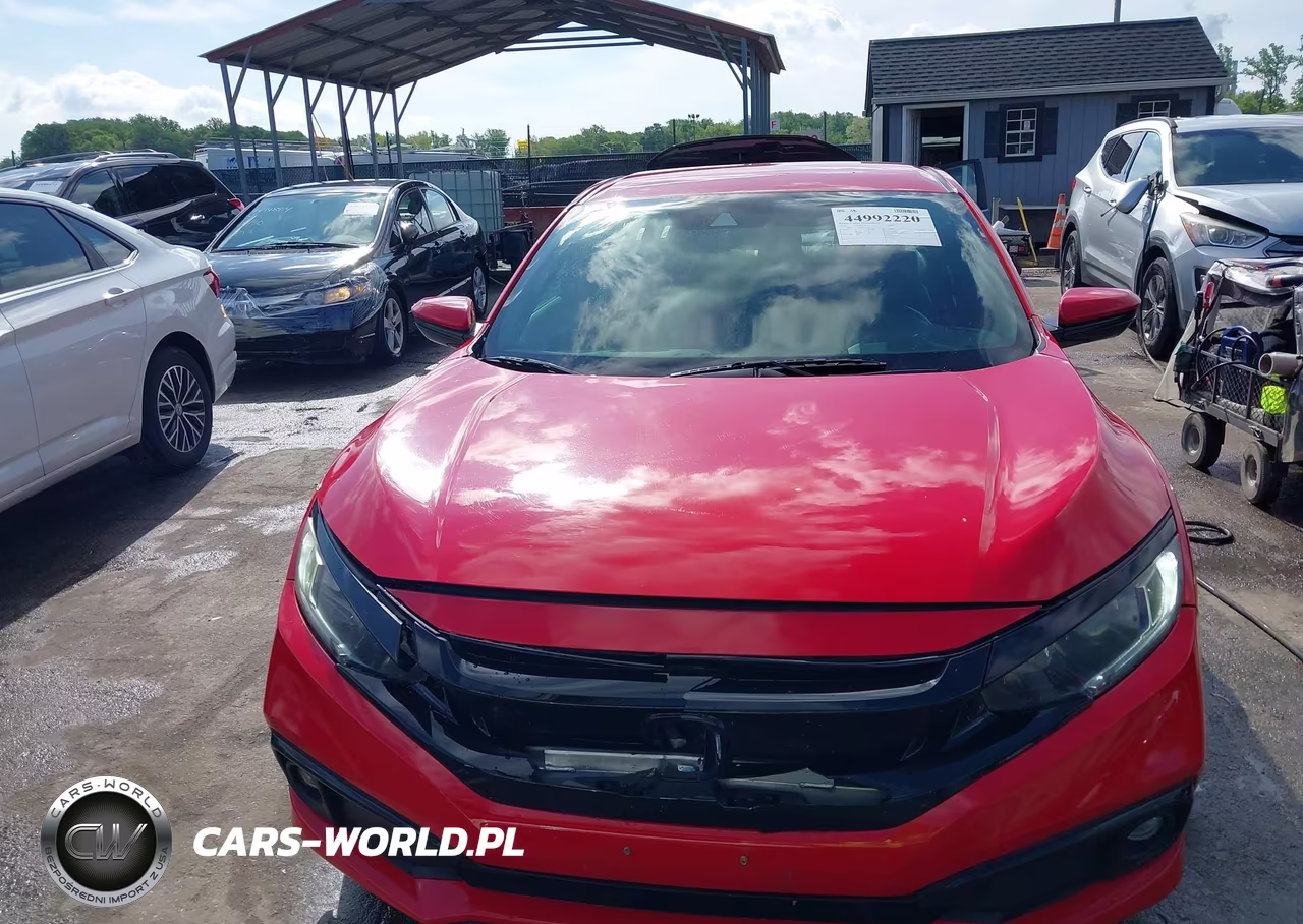 2020 Honda Civic Sport VIN:2HGFC2F82LH563143 - 12