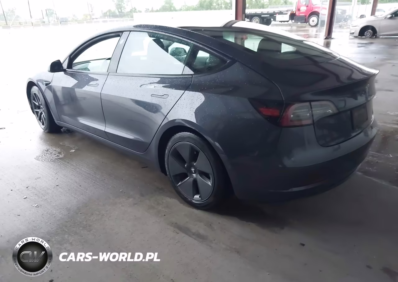 2021 Tesla Model 3 Standard Range Plus Rear-Wheel Drive VIN:5YJ3E1EA7MF016497 - 3