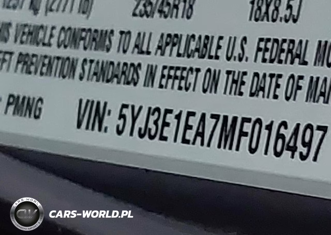 2021 Tesla Model 3 Standard Range Plus Rear-Wheel Drive VIN:5YJ3E1EA7MF016497 - 9