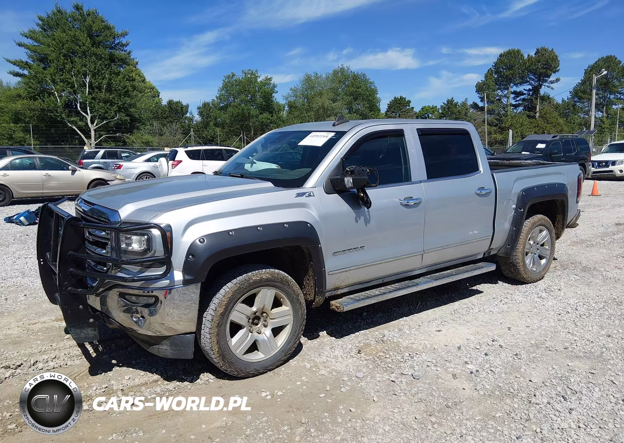 2018 GMC Sierra K1500 Slt VIN:3GTU2NEC7JG153368 - 2