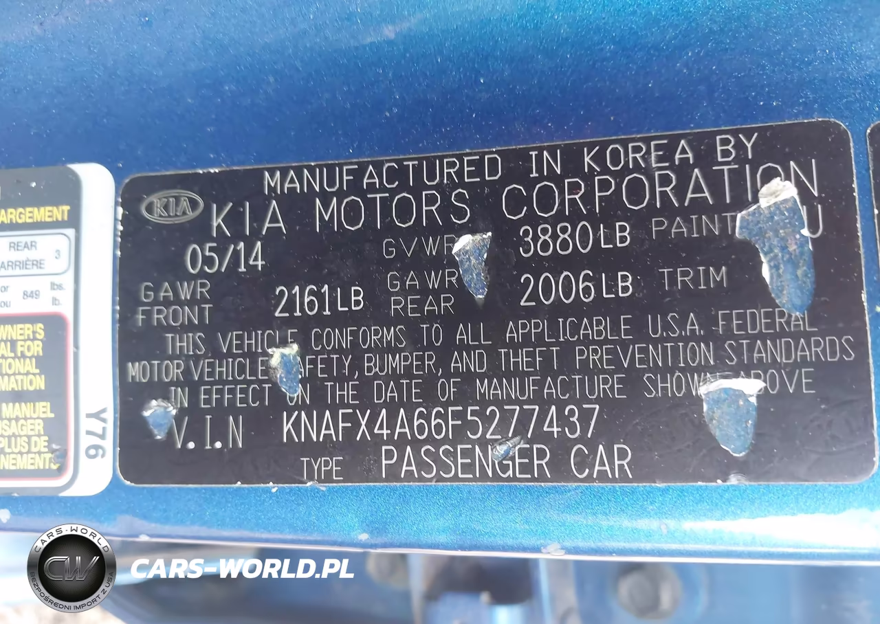 2015 Kia Forte Lx VIN:KNAFX4A66F5277437 - 9