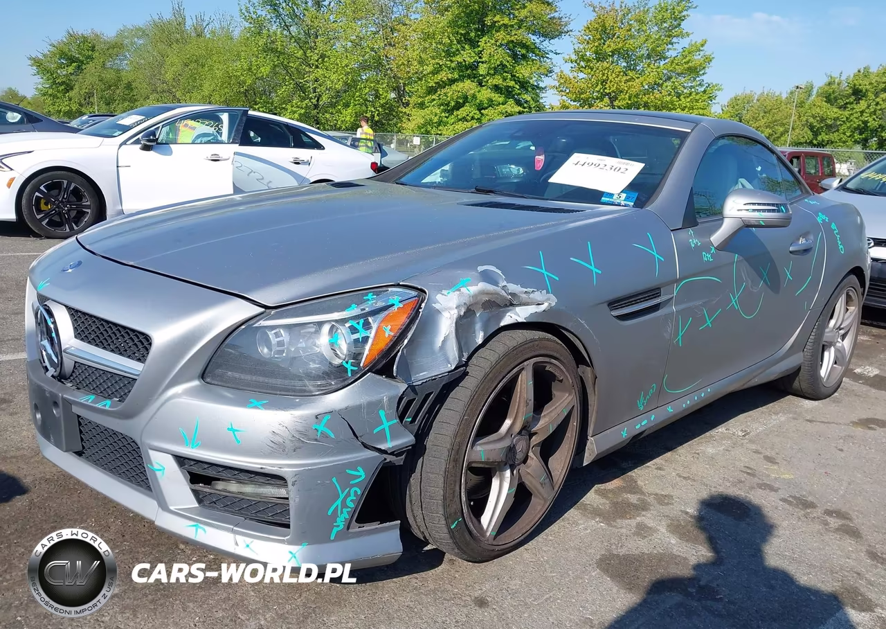 2016 Mercedes-Benz Slk 300 VIN:WDDPK3JA8GF122488 - 2
