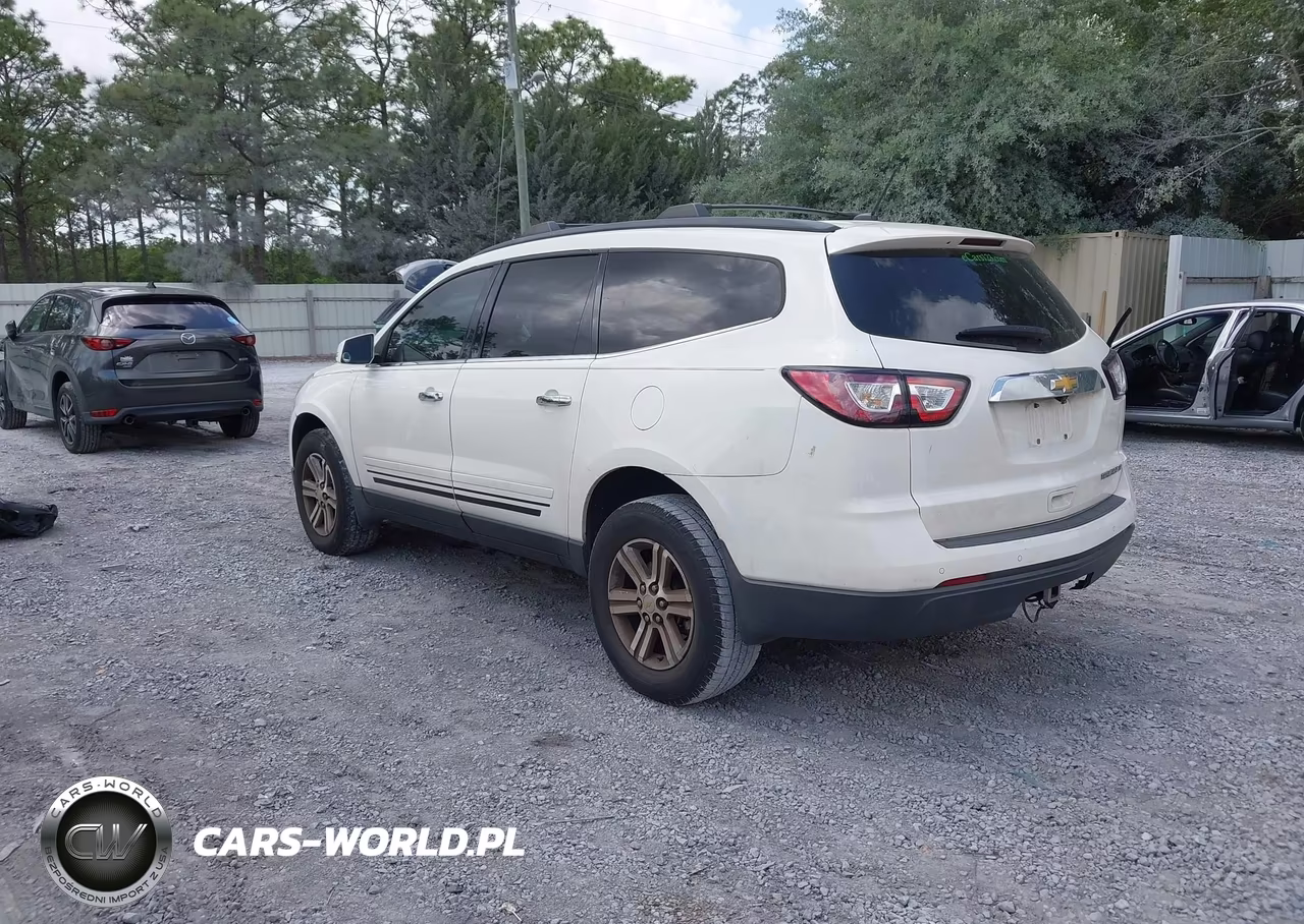 2015 Chevrolet Traverse 1Lt VIN:1GNKRGKD7FJ180417 - 3