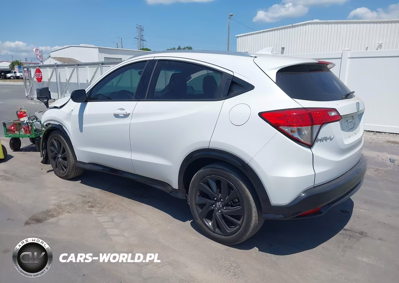 2022 Honda Hr-V 2Wd Sport VIN:3CZRU5H18NM706671 - 3