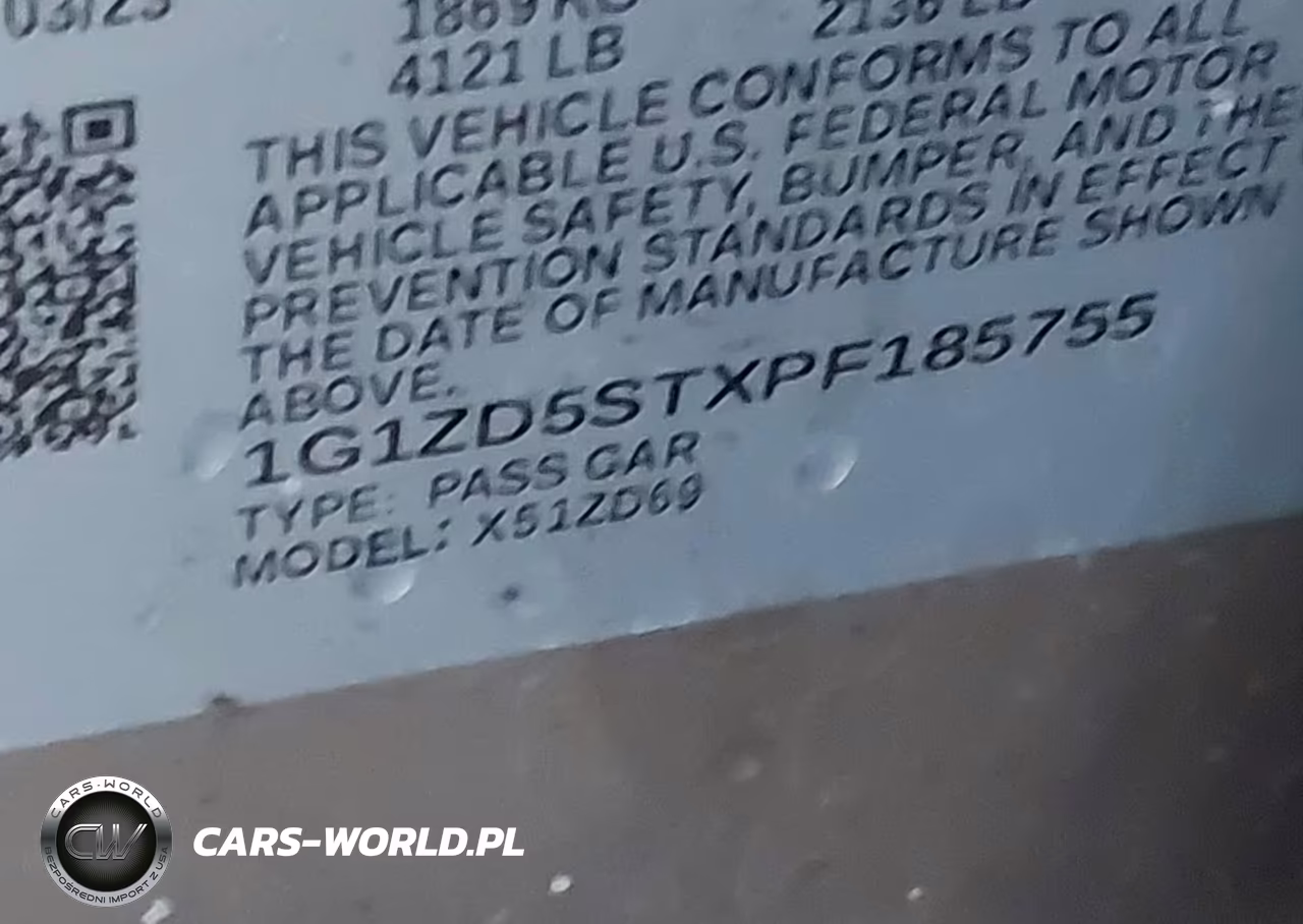 2023 Chevrolet Malibu Fwd 1Lt VIN:1G1ZD5STXPF185755 - 9