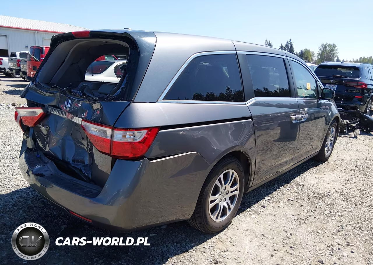 2011 Honda Odyssey Ex-L VIN:5FNRL5H67BB092748 - 4