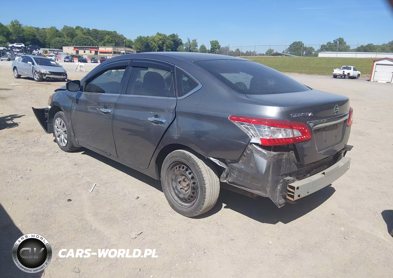 2015 Nissan Sentra S VIN:3N1AB7AP5FY320435 - 3