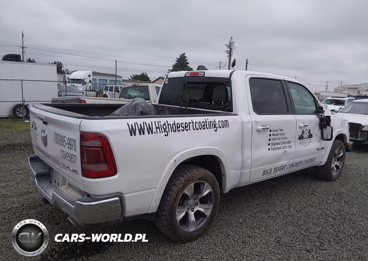 2021 Ram 1500 Laramie 4X4 5'7 Box VIN:1C6SRFJM3MN703238 - 4