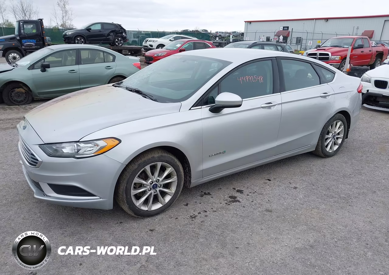 2017 Ford Fusion Hybrid Se VIN:3FA6P0LU5HR114016 - 2