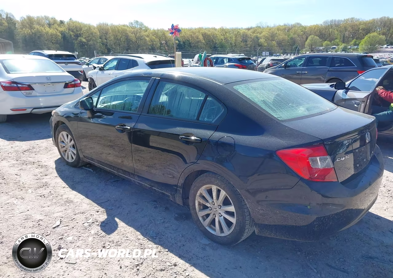 2012 Honda Civic Ex-L VIN:19XFB2F9XCE050101 - 3