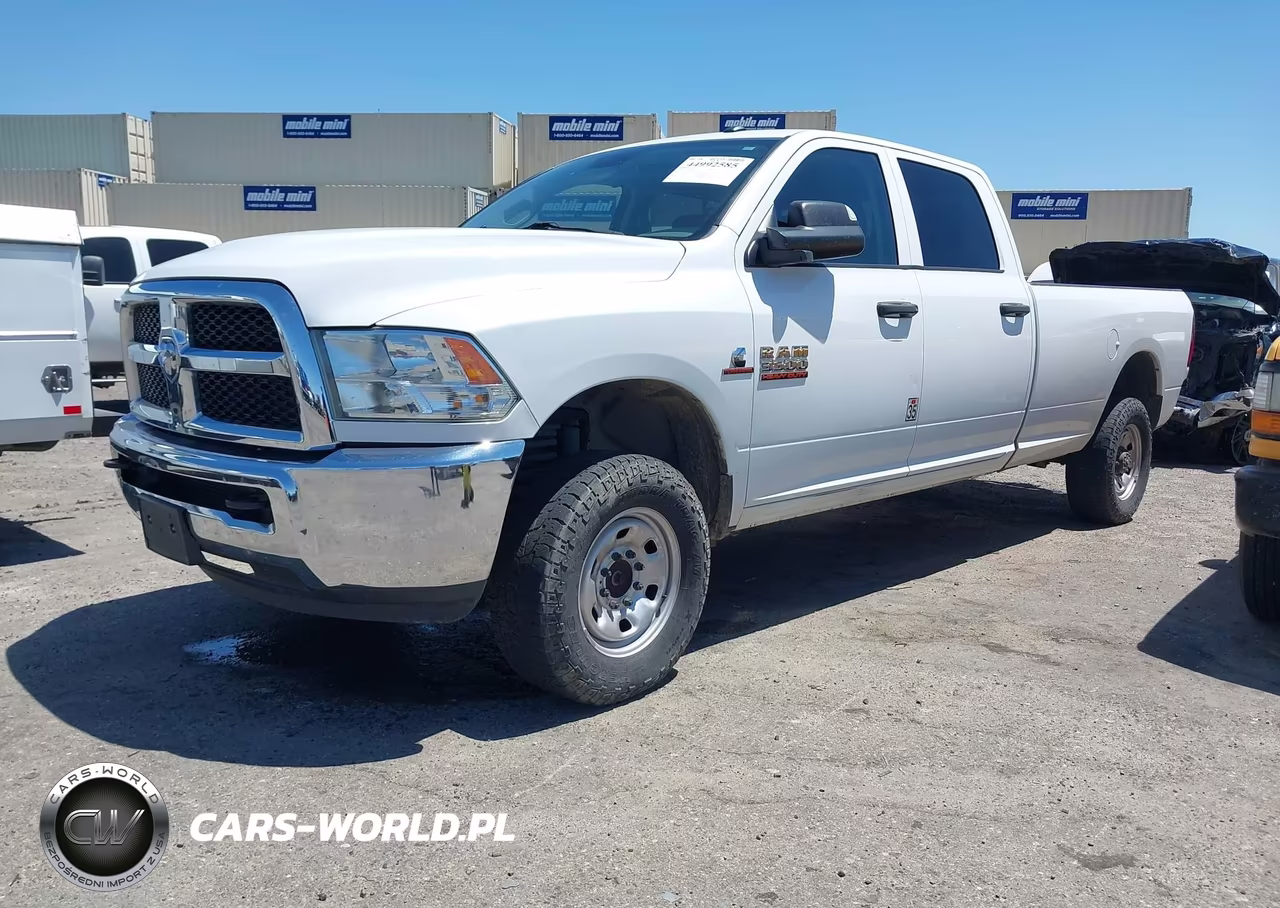 2018 Ram 3500 Tradesman 4X4 8' Box VIN:3C63R3GL7JG392502 - 2