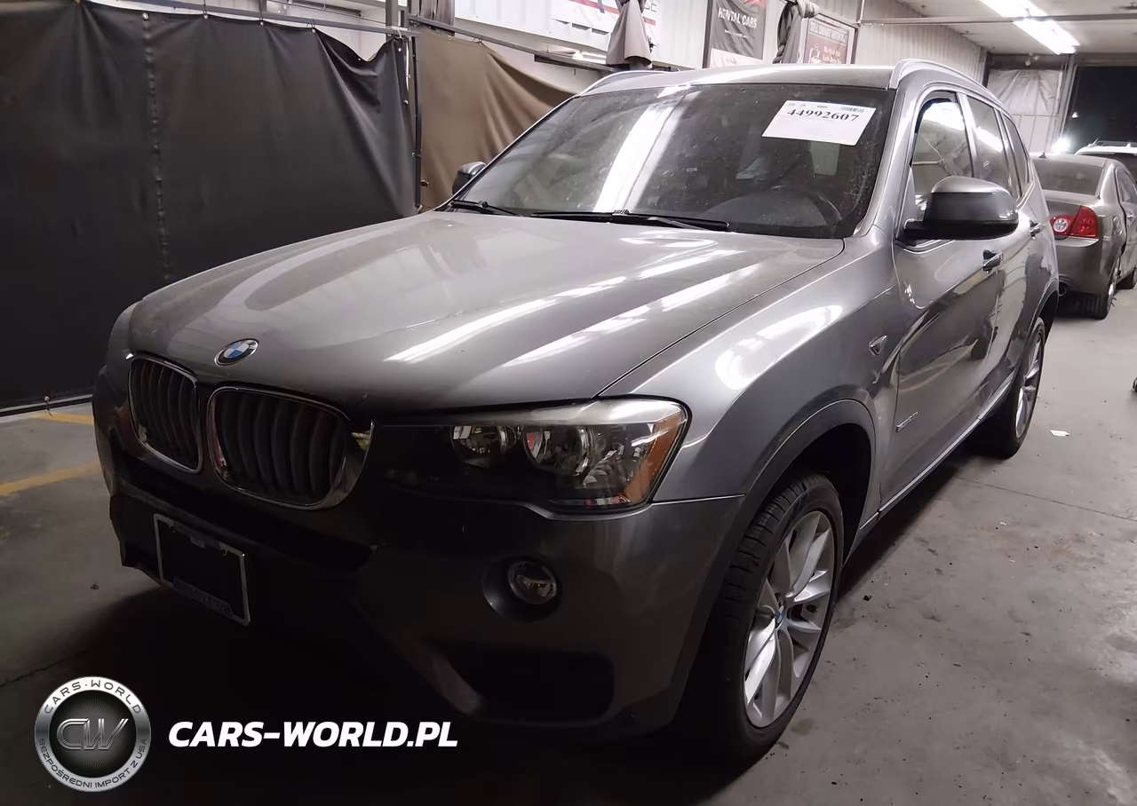 2016 BMW X3 Sdrive28I VIN:5UXWZ7C50G0T42525 - 2