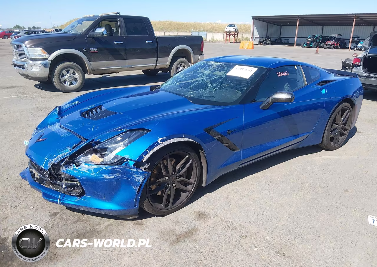 2016 Chevrolet Corvette Stingray Z51 VIN:1G1YK2D77G5117659 - 2