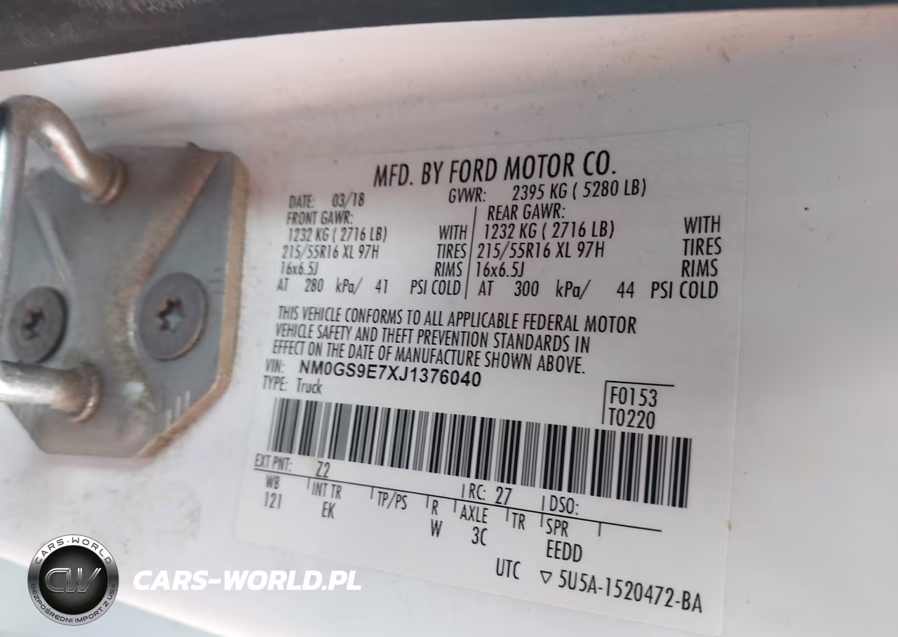 2018 Ford Transit Connect Xl VIN:NM0GS9E7XJ1376040 - 9