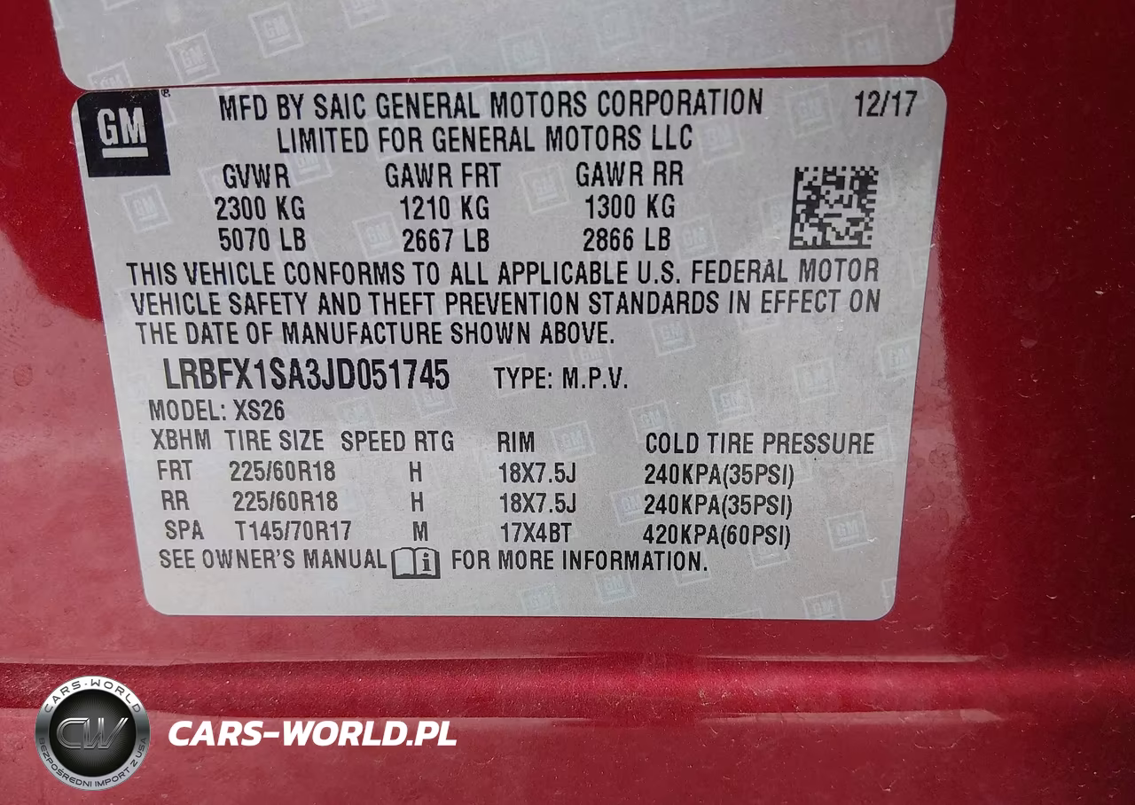 2018 Buick Envision Essence VIN:LRBFX1SA3JD051745 - 9