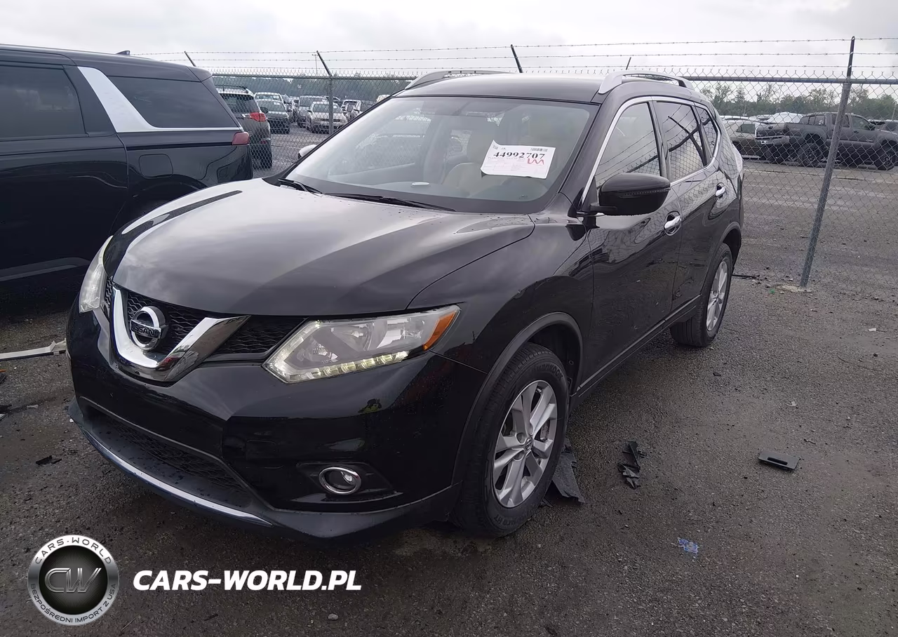 2016 Nissan Rogue Sv VIN:KNMAT2MT3GP631015 - 2