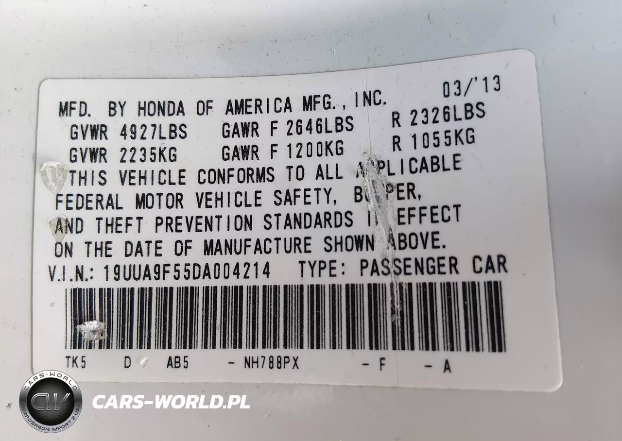 2013 Acura Tl 3.7 VIN:19UUA9F55DA004214 - 9