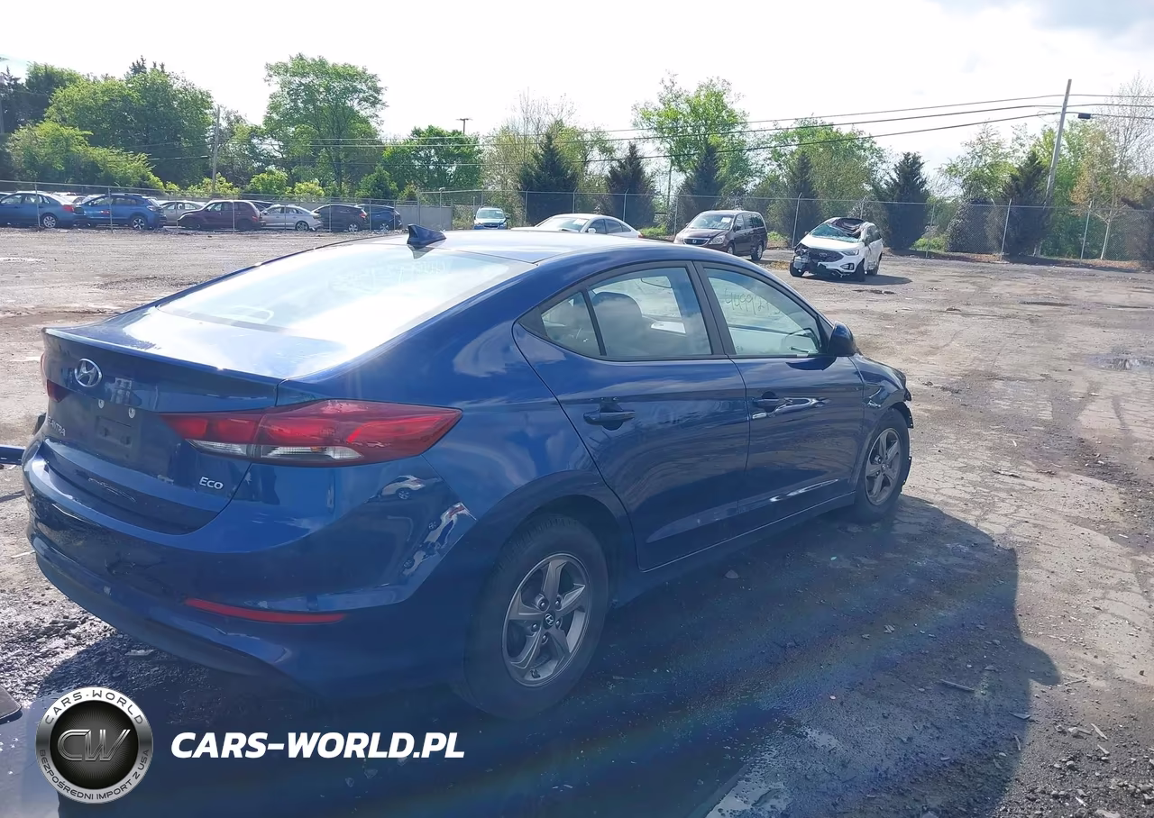 2017 Hyundai Elantra Eco VIN:5NPD94LA0HH130474 - 4