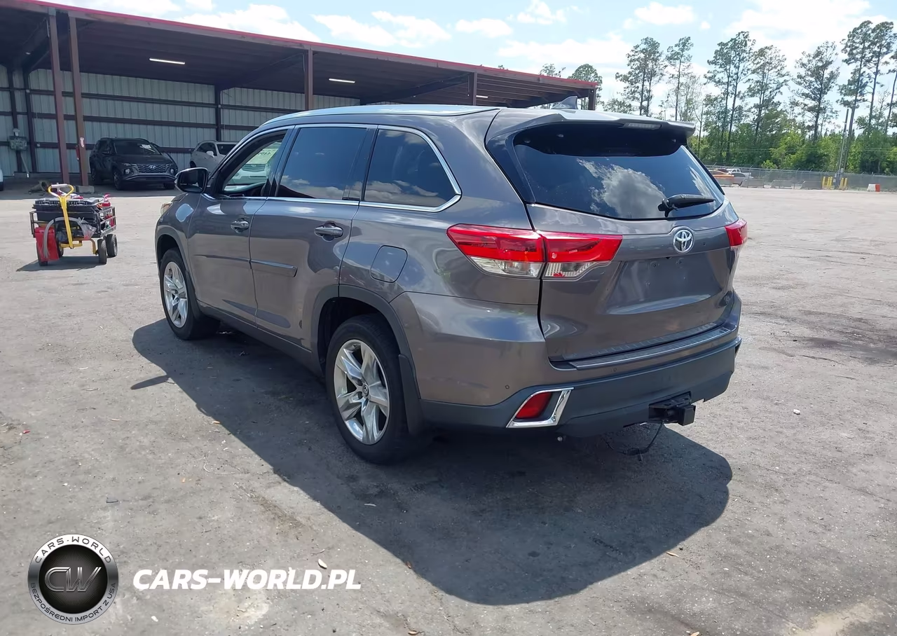 2018 Toyota Highlander Limited VIN:5TDDZRFH4JS911813 - 3
