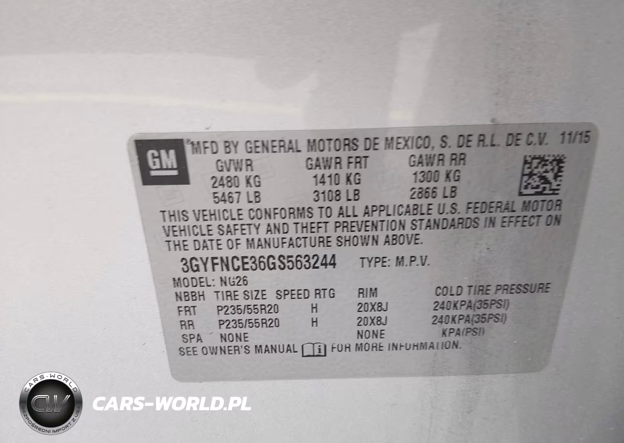 2016 Cadillac Srx Performance Collection VIN:3GYFNCE36GS563244 - 9