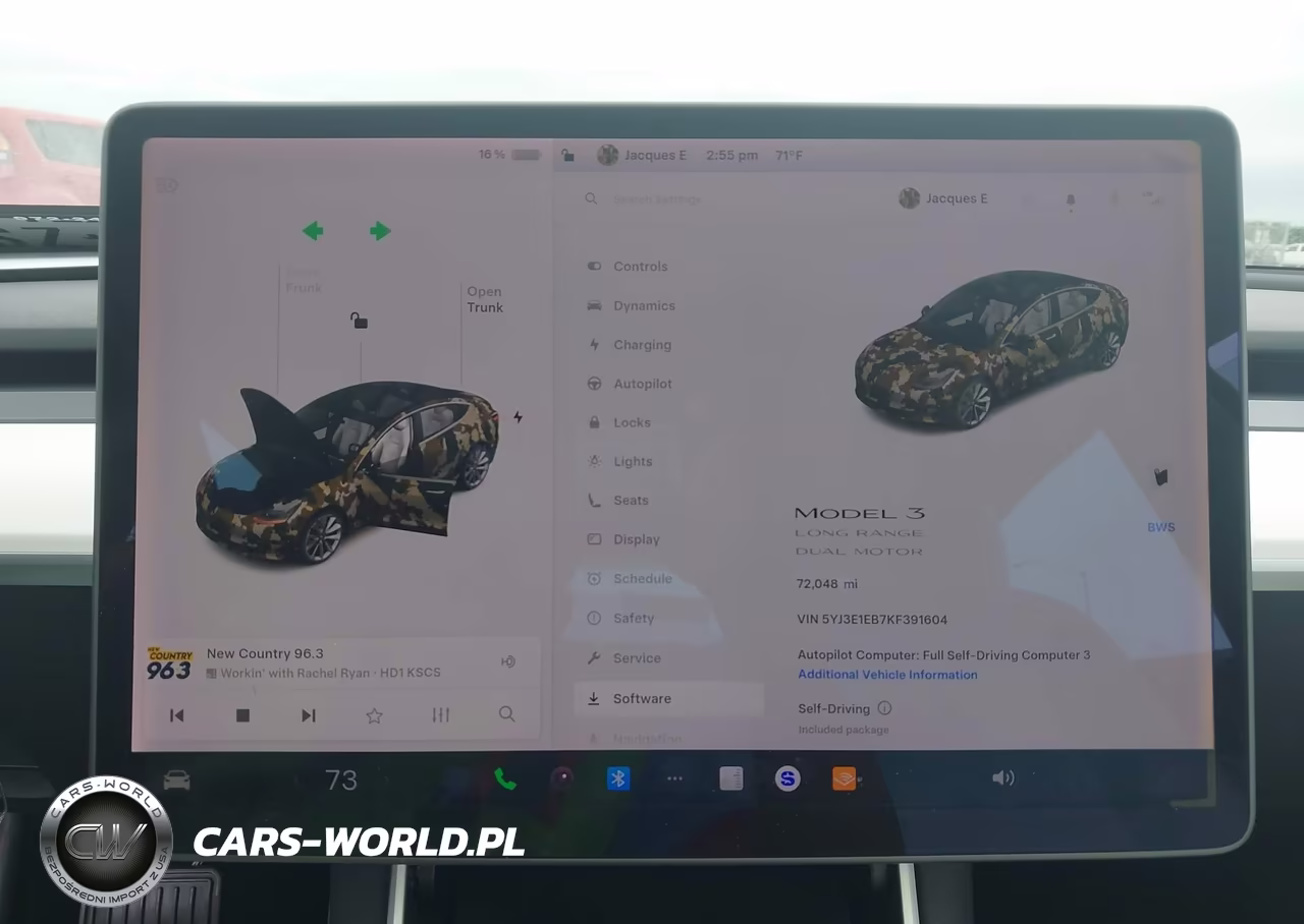 2019 Tesla Model 3 Long Range-Performance VIN:5YJ3E1EB7KF391604 - 18