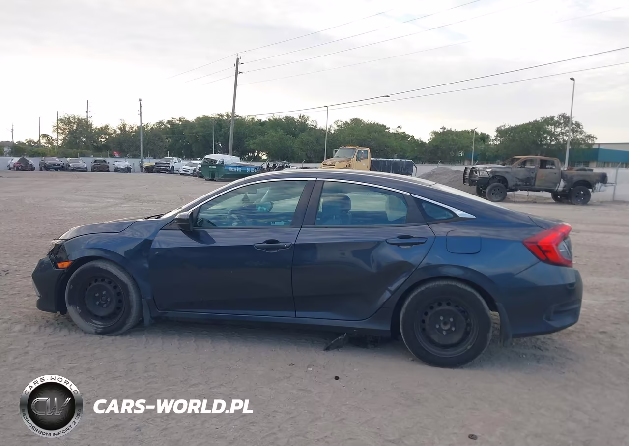 2020 Honda Civic Lx VIN:19XFC2F61LE027373 - 15