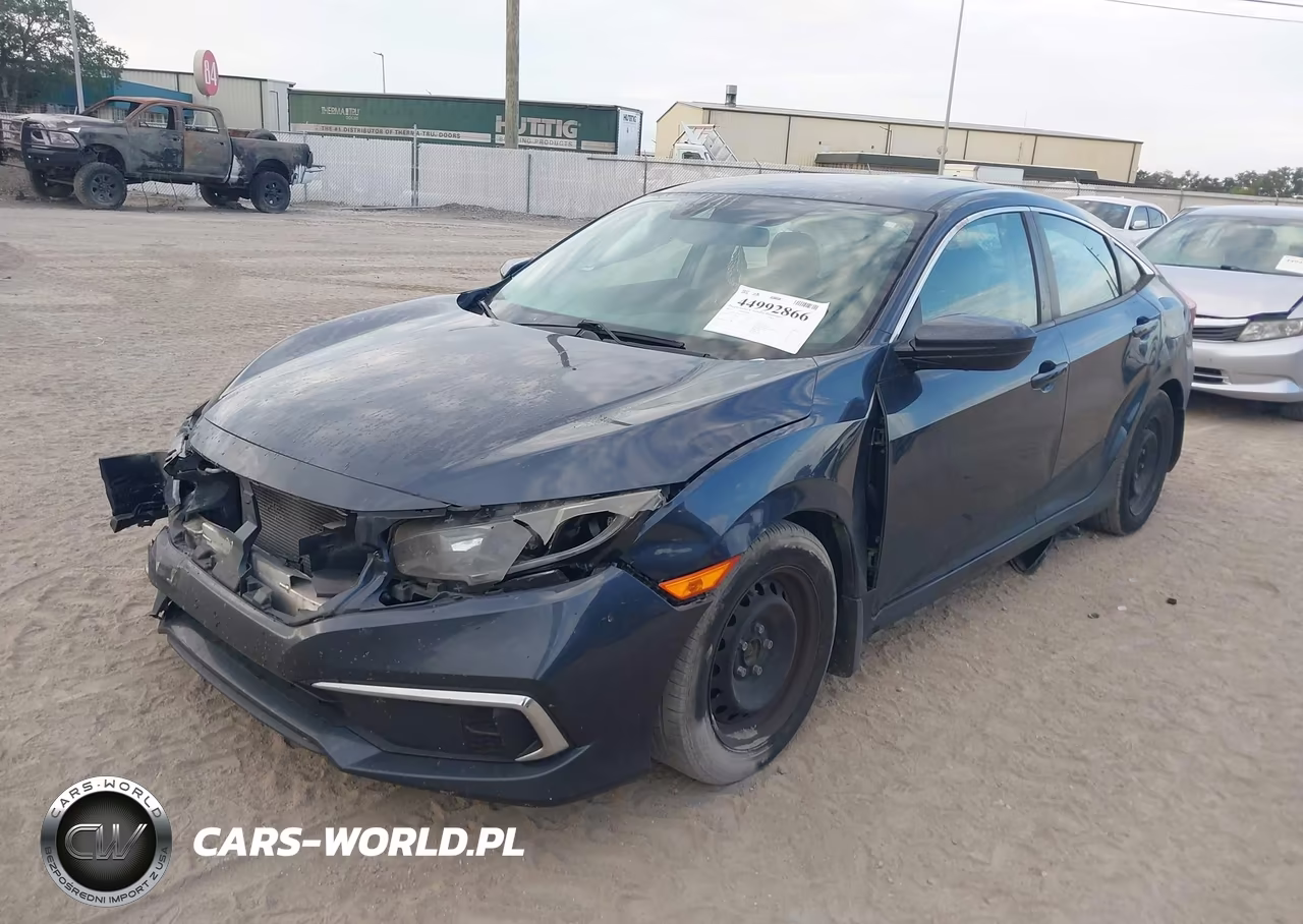 2020 Honda Civic Lx VIN:19XFC2F61LE027373 - 2