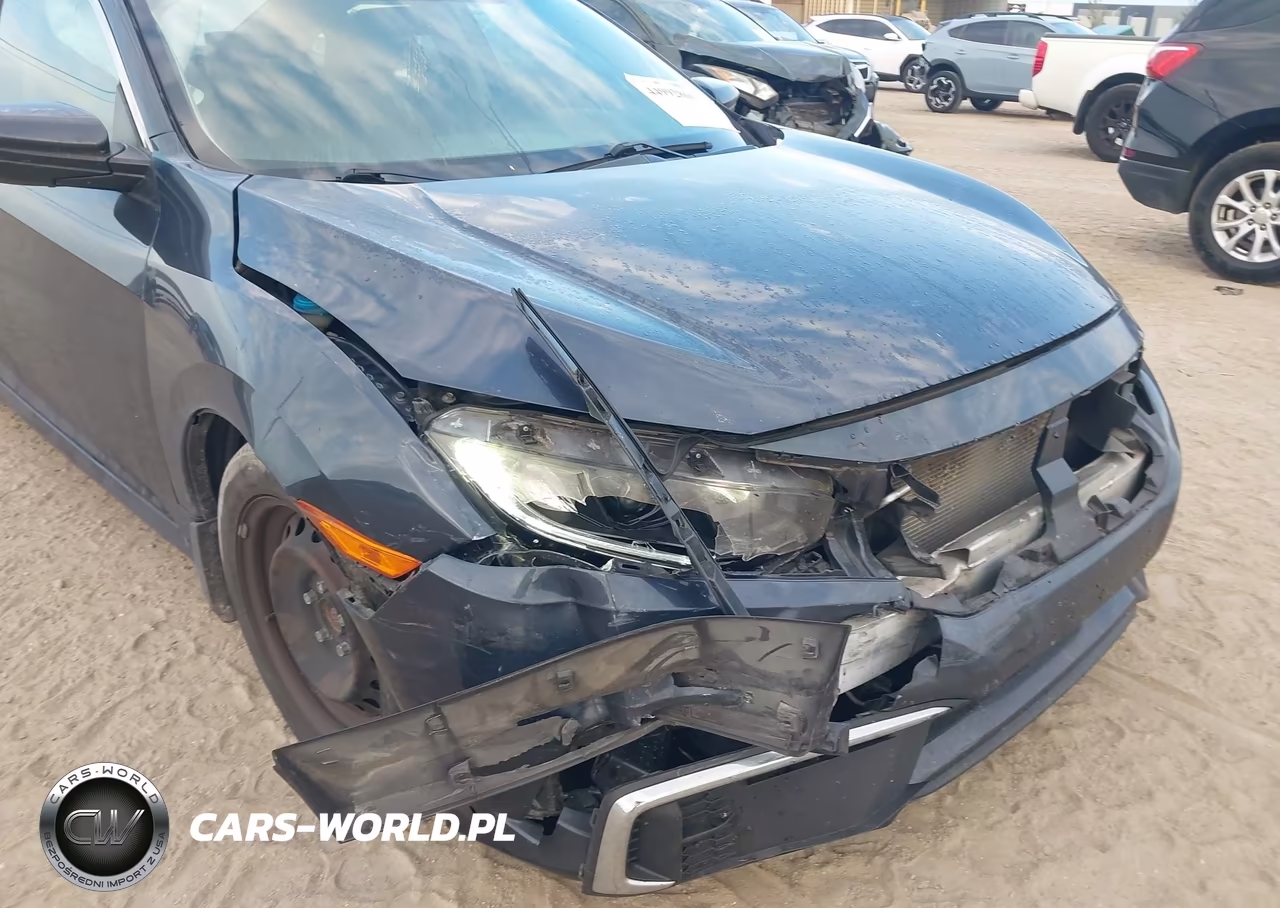2020 Honda Civic Lx VIN:19XFC2F61LE027373 - 6