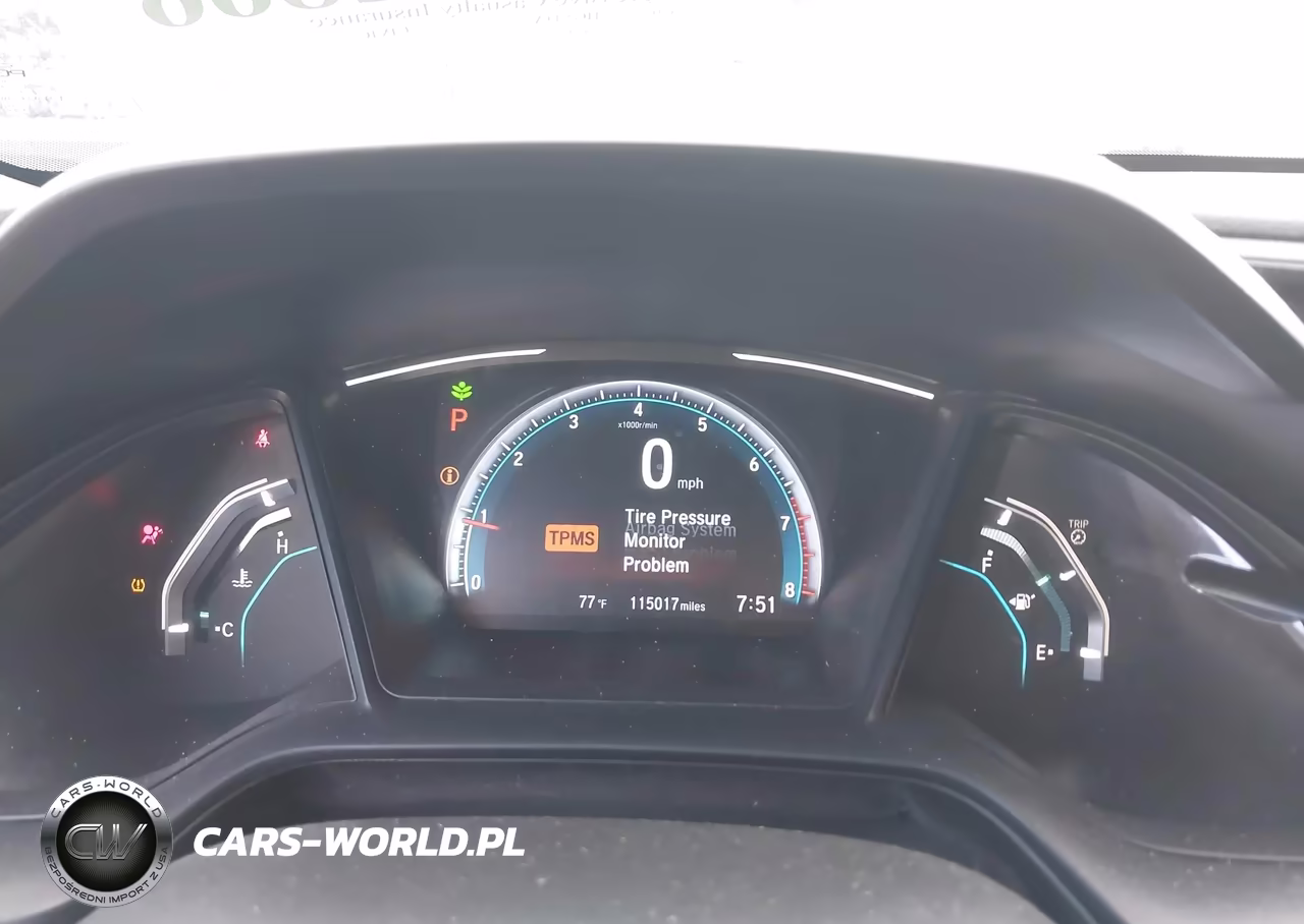 2020 Honda Civic Lx VIN:19XFC2F61LE027373 - 7