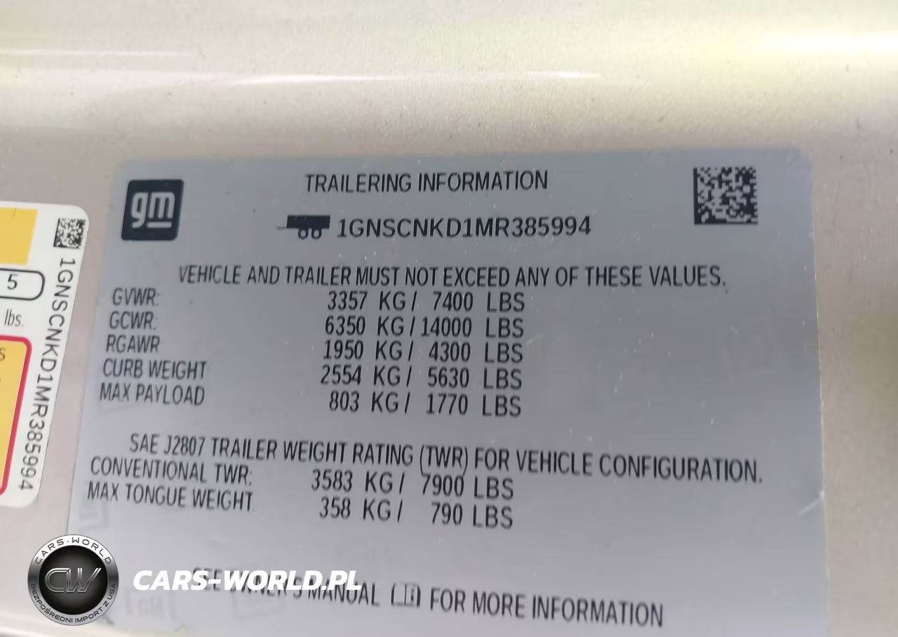 2021 Chevrolet Tahoe 2Wd Lt VIN:1GNSCNKD1MR385994 - 9